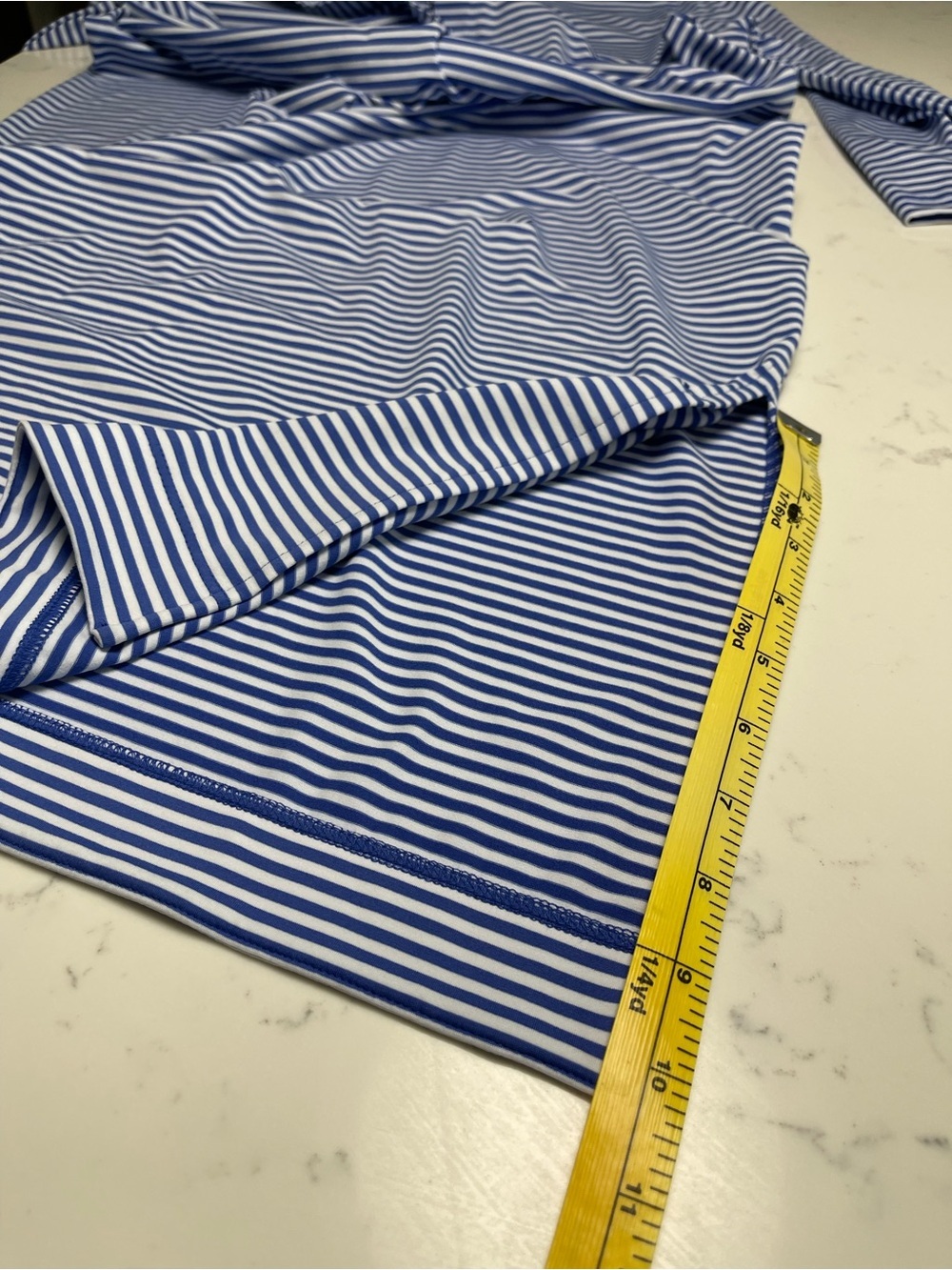 Vineyard Vines Margo SanKaty Midi Striped Blue & White Dress Size XS NWT - Picture 11 of 11